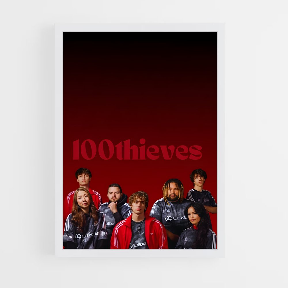Poster Thieves United – affiche Esports (vue 3)